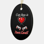 ゲーマーバレンタインオーナメント セラミックオーナメント (左)