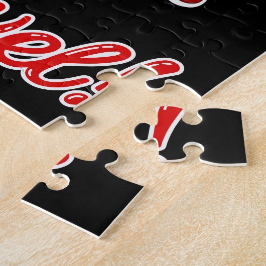 ゲーマーバレンタインジグソーパズル ジグソーパズル (側面)