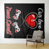 ゲーマーバレンタインデタペストリー タペストリー (インサイチュ(横))