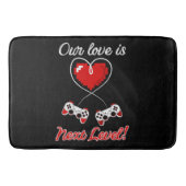 ゲーマーバレンタインバスマット バスマット (正面)