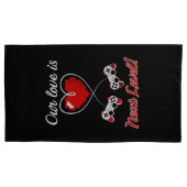 ゲーマーバレンタインピロロケース 枕カバー (正面左)