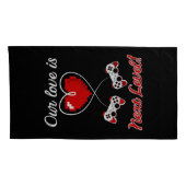 ゲーマーバレンタインピロロケース 枕カバー (裏面-右)