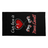 ゲーマーバレンタインピロロケース 枕カバー (裏面-左)