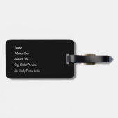 ゲーマーバレンタインラゲージタグ ラゲッジタグ (裏面横)