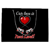 ゲーマーバレンタイン抱き枕 ラージペーパーバッグ (裏面)