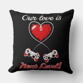 ゲーマーバレンタイン枕 クッション (正面)