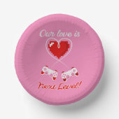 ゲーマーバレンタイン紙ボウル ペーパーボウル (正面)