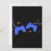 ゲーマーバースデーパーティー 招待状 (裏面)