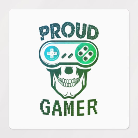 ゲーマーパック ラベル (デザイン1)