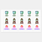 ゲーマーパック ラベル (シート)