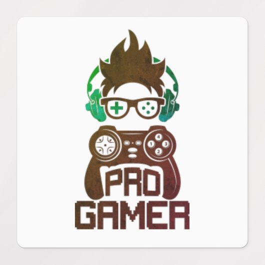 ゲーマーパック ラベル (デザイン2)