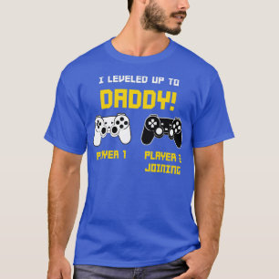 ゲーマーパパプレーヤーゲームコンソールの性別表示 Tシャツ