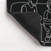 ゲーマーパパ | Monogram Father's Day マウスパッド (コーナー)