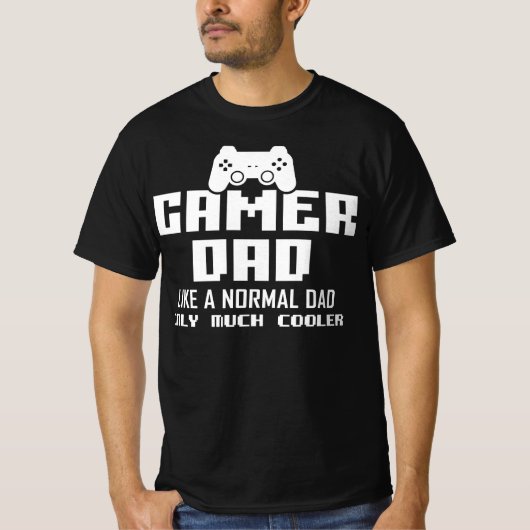 ゲーマーパパ Tシャツ (正面)
