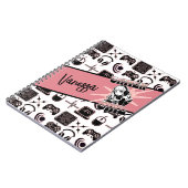 ゲーマーパーソナライズされたガール |ゲーム ノートブック (左側)