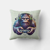 ゲーマービッグフット枕おもしろいゲーミングデン クッション (裏面)