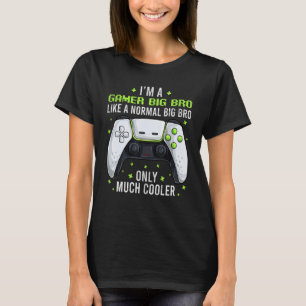 ゲーマービッグBroゲーミングシャツ、おもしろいビデオゲームギークB Tシャツ