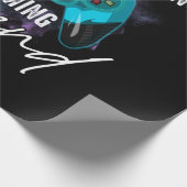 ゲーマービデオゲームのゲーム伝説 ラッピングペーパー (角)