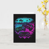 ゲーマービデオゲームコントローラ15 カード (黄色い花)