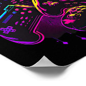 ゲーマービデオゲームコントローラ16 ポスター (角)