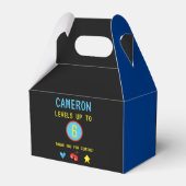 ゲーマーピクセルアーケードレベルアップ誕生日お気に入りボックス フェイバーボックス (裏面サイド)