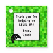 ゲーマーピクセル（緑） |誕生日カスタムパーティー