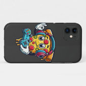 ゲーマーピザゲーム食品iPhone 11ケース Case-Mate iPhoneケース (裏面(横))