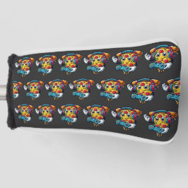 ゲーマーピザビデオゲーミングフードゴルフヘッドカバー ゴルフヘッドカバー