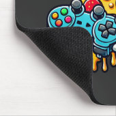 ゲーマーピザビデオゲーミングフードマウスパッド マウスパッド (コーナー)