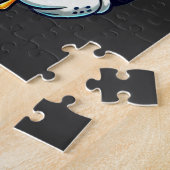 ゲーマーピザビデオゲームフードジグソーパズル ジグソーパズル (側面)