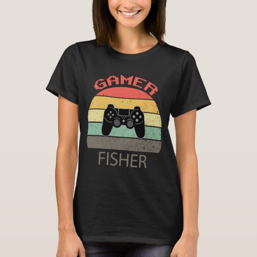 ゲーマーフィッシャー ヴィンテージ Tシャツ (正面)