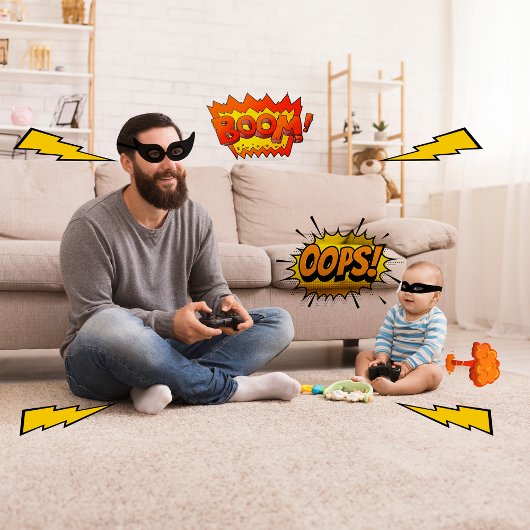 ゲーマーベビーボディスーツ、漫画乳児幼児ギフト ベビーボディスーツ