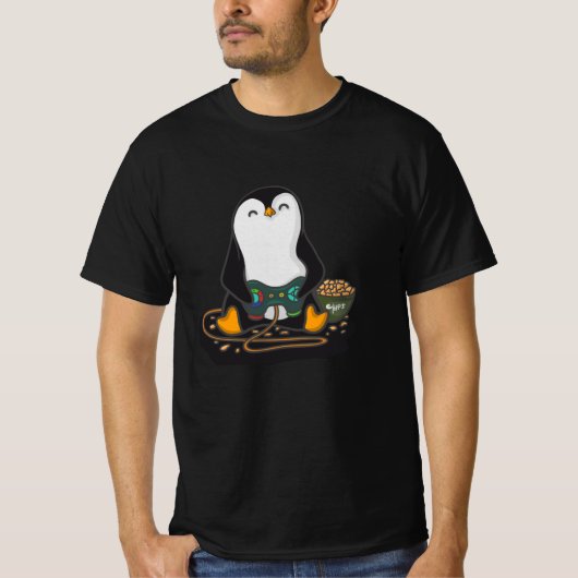 ゲーマーペンギン Tシャツ (正面)
