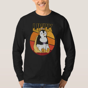ゲーマーペンギンLinuxルートパーティーオタクプログラマーコミック Tシャツ