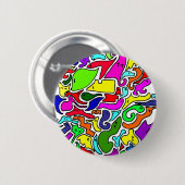 ゲーマーボタン 缶バッジ (正面&裏面)