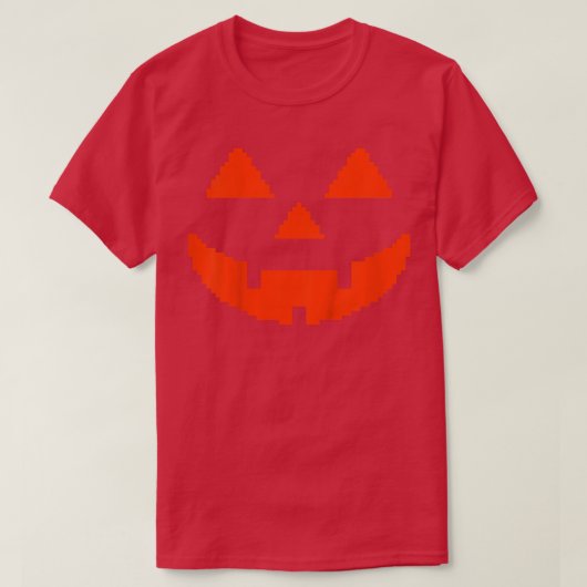 ゲーマーボーイズPixel PumpkinパッチゲーミングハロウィーンVi Tシャツ (デザイン正面)