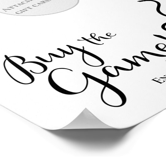 ゲーマーマネギフトカードホルダー ポスター (角)