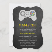 ゲーマーモダンエイジ誕生日 招待状 (正面)