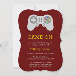 ゲーマーモダンエイジ誕生日 招待状