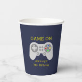 ゲーマーモダンエイジ誕生日 紙コップ (裏面)