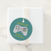 ゲーマーモダン任意の年齢の誕生日パーティー フェイバータグ (インサイチュ)