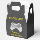 ゲーマーモダン任意の年齢の誕生日パーティー フェイバーボックス (オープン)