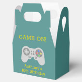 ゲーマーモダン任意の年齢の誕生日パーティー フェイバーボックス (オープン)