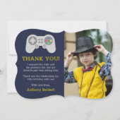 ゲーマーモダンAny Age誕生日写真 サンキューカード (正面)