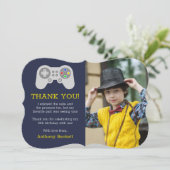 ゲーマーモダンAny Age誕生日写真 サンキューカード (スタンド正面)