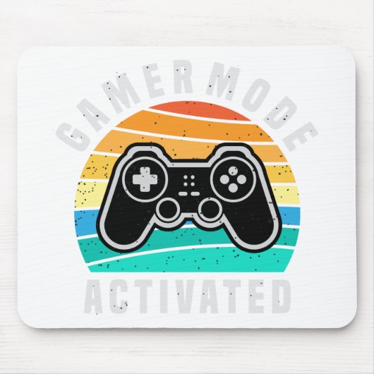ゲーマーモードの有効化 マウスパッド (正面)