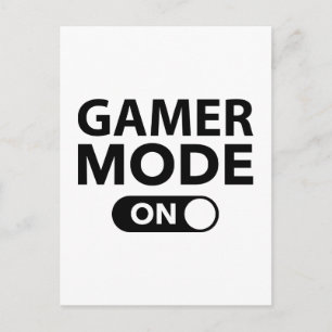 ゲーマーモードオン ポストカード