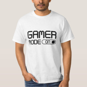 ゲーマーモードオン Tシャツ