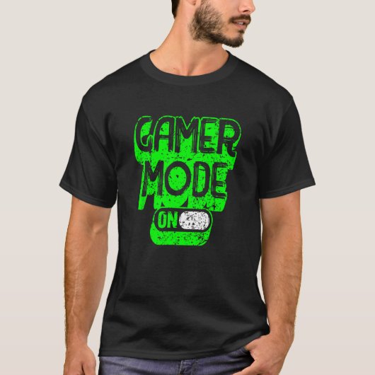 ゲーマーモード Tシャツ (正面)