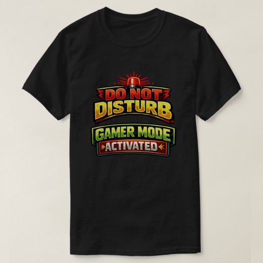 ゲーマーモード Tシャツ (デザイン正面)